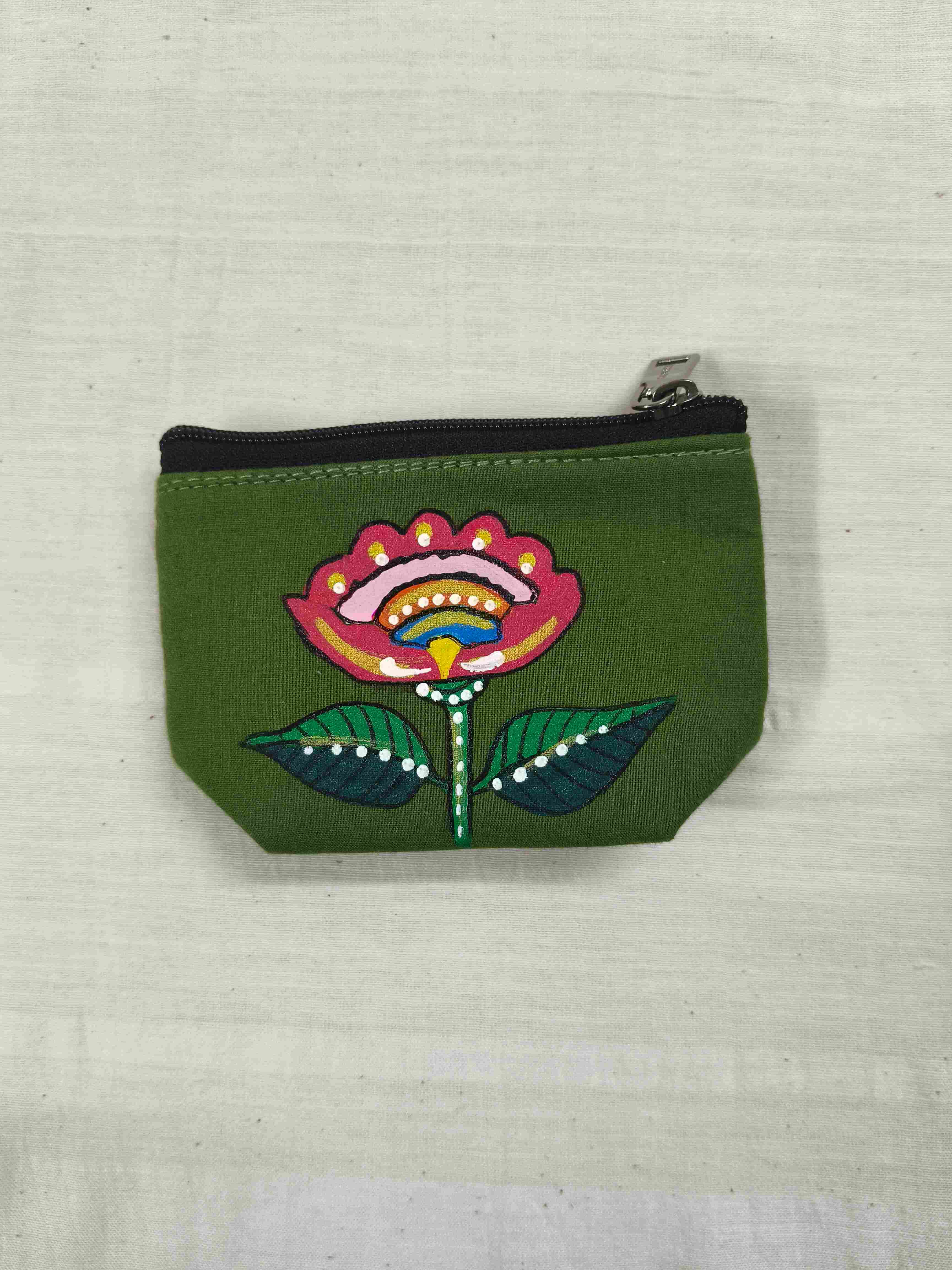 Handpainted Pouch